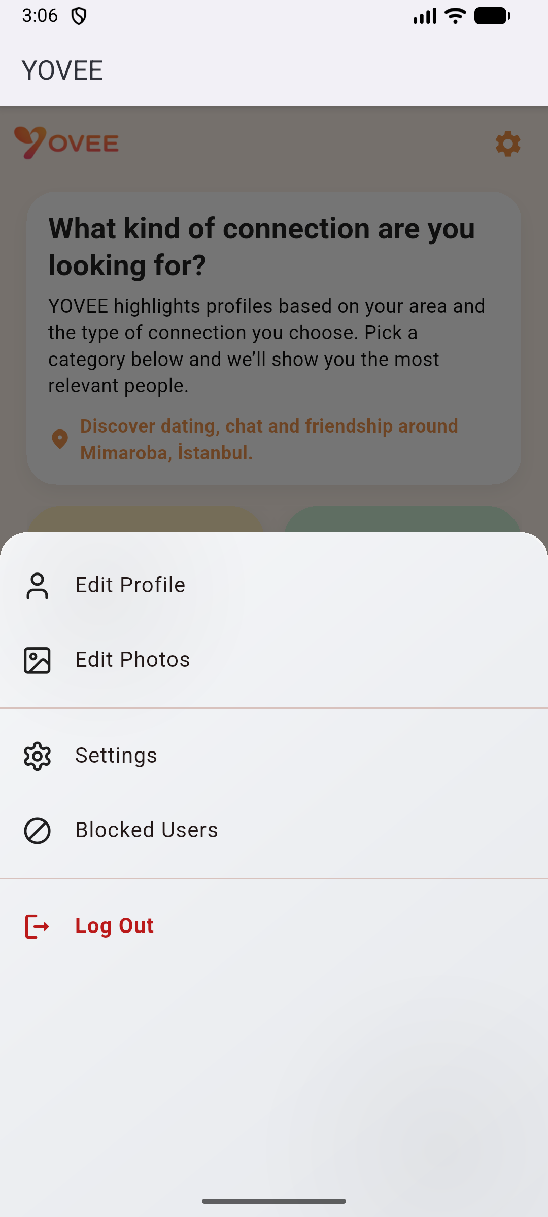 Settings Screen